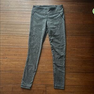 Gray Small Thick Leggings